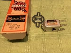 Miller 1356 FM Stereo Multiplex Amplifier RF Coil Tapped At 19kHz Kc  - Picture 1 of 3