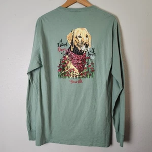 Blessed Girl Women's Long Sleeve T-Shirt Green Proverbs 17:17 Dog *No Size*  - Picture 1 of 9