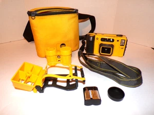 Minolta Weathermatic Dual 35 AF analoge Kamera wasserdicht mit Tragetasche - Bild 1 von 7