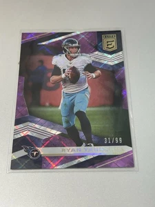 2020 Panini Donruss Elite Purple /99 Ryan Tannehill #40 Tennessee Titans - Picture 1 of 2
