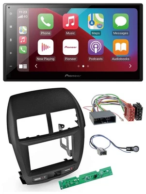 Pioneer USB MP3 DAB 2DIN Bluetooth Autoradio für Mitsubishi ASX 2010-2014 - Bild 1 von 4