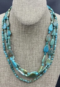 Barse Convertible Magnetic Necklace- Turquoise- Bronze- NWT - Picture 1 of 8