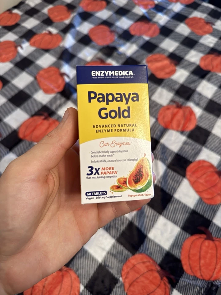 Enzymedica Papaya Gold - 60 comprimidos Foto 1 de 2