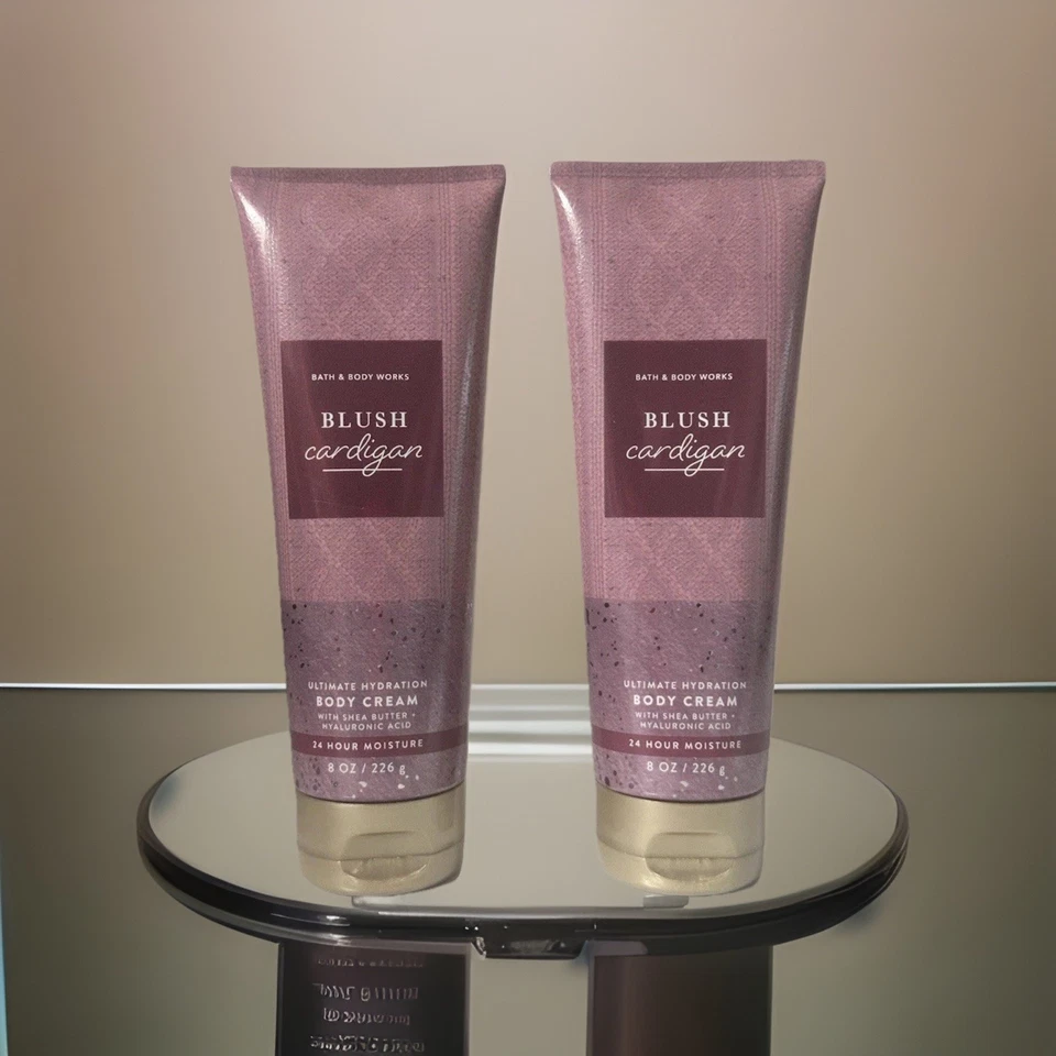2 X CÁRDIGAN RUBOR Bath & Body Works Crema Corporal Hidratación Definitiva 8 OZ Foto 1 de 1