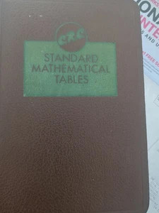 CRC Standard Mathematical Tables, 1961 Hardcover, Excellent - Bild 1 von 1
