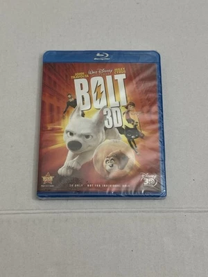 Bolt 3D Blu-Ray Movie, DVD Blu-ray sealed                   1 Foto 1 de 2