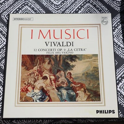 I MUSICI VIVALDI 12 CONCERTI Set Red Philips AYO  LP HOLLAND FREE SHIP USA CAN - Image 1 of 4