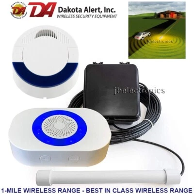 DAKOTA ALERT DCPA-4K PLUS PROBE DRIVEWAY ALARM - 50' WIRE + DCR-4000 - Image 1 of 4