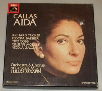 Orchestra Chorus La Scala Milan Serafin Callas Verdi Aida (Import UK) 2-Cassette - Image 1 of 3
