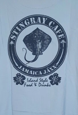 Camiseta Jamaica Jaxx Talla XL Azul Sting Ray Café Foto 1 de 4