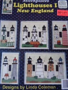 KREUZSTICHPLATTEN LEUCHTTÜRME I NEW ENGLAND #JL227 - Bild 1 von 2