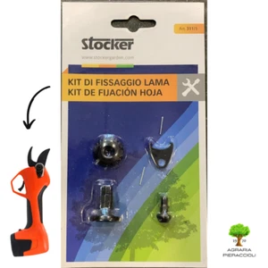 KIT FISSAGGIO LAMA STOCKER 311/1 RICAMBIO PER FORBICE A BATTERI VULCANO E-30 TP - Imagen 1 de 1