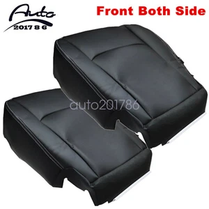 Cubierta de asiento inferior de cuero perforado para conductor y pasajero de Dodge Ram 2009-2012 - Imagen 1 de 12