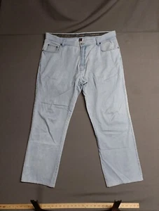 Ermenegildo Zegna Denim Jeans Herren 41x30 Light Wash Straight Italy Made Sky Blue - Bild 1 von 13