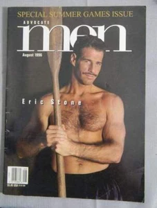 AUGST 1996 ADVOCATE MEN  MAGAZINE HUNKS NUDE IN COLOR PHOTOS GAY INTEREST!! - Picture 1 of 2
