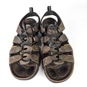 Sandalias deportivas impermeables de cuero marrón Keen Daytona zapatos para hombre talla: 10 - Imagen 1 de 4