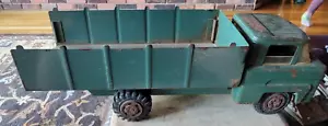 Vtg Marx Toys USA Pressed Steel 6.00 x18.50 LUMAR Truck - Picture 1 of 6