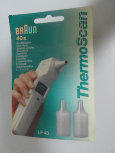 Exeta LF40 Ersatzschutzkappen geeignet für Braun Thermoscan Thermometer, 2X20