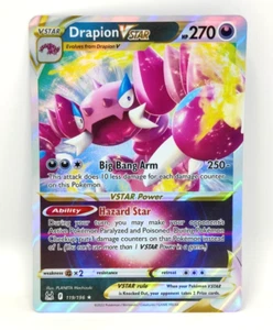 Drapion VSTAR - 119/196 Lost Origin - Ultra Rare Holo - Pokemon TCG - NM/M - Picture 1 of 4