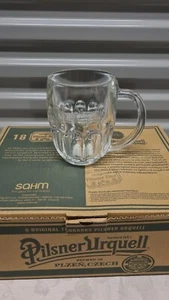 Pilsner Urquell Beer Mug .5 L Set of 6 - Picture 1 of 8