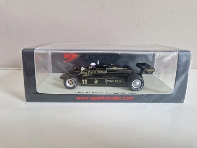 Spark 1/43 Lotus Ford 91 E. de Angelis - #11 Winner Austrian Gp 1982 - S5352 - Immagine 1 di 4