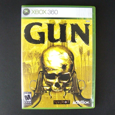 Gun Microsoft Xbox 360 Video Game 2005 CIB Complete Manual 00s - Image 1 of 3