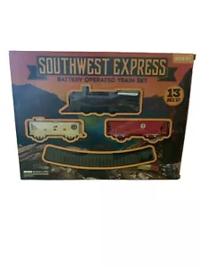 Southwest Express Battery Operated Train Set 13 Piece NEW. Train Tracks - Picture 1 of 5