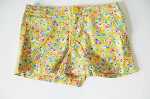 Polo Ralph Lauren Girls Floral Poplin Shorts Yellow Multi Sz 10 - NWT - Picture 1 of 1