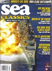 Sea Classics Magazine Sep 2023 USS Bullhead Submarine USS Iowa Class Battleships - Imagen 1 de 17