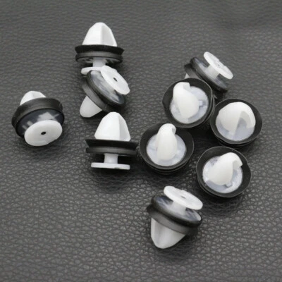 10 peças clipes de retenção painel guarnição de porta com selador para Citroen Peugeot Renault - Imagem 1 de 4