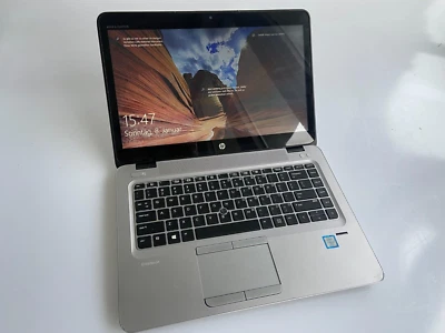 HP EliteBook 840 G4 Core i5 7300U 8GB RAM 256GB SSD WebCam Win10 - Touchscreen - Bild 1 von 4