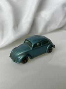 MATCHBOX LESNEY REGULAR WHEELS #25b VOLKSWAGEN 1200 Sedan GRAY PLASTIC WHEELS - Picture 1 of 3
