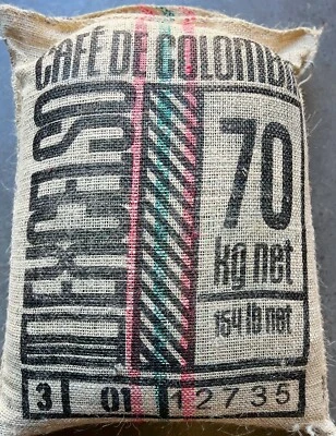 5 LB COLOMBIA COLOMBIAN EXCELSO UNROASTED GREEN COFFEE BEANS - ARABICA - Image 1 of 3