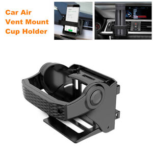Car Air Vent Mount Cup Holder Stand for Phone Water Drink Bottle Multi-function