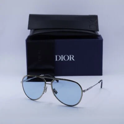 Dior DIORESSENTIAL A2U F0I8 Palladium/Blue Dior Pattern Photochromatic 60-14-... - Image 1 of 4