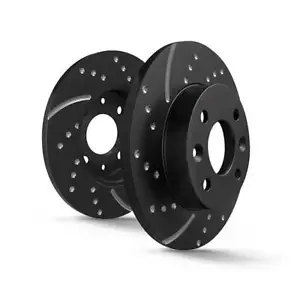 EBC Turbo Groove Disc Sportbremsscheibe EBC125847 für Audi A1 hinten - Picture 1 of 5