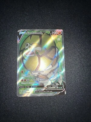 Pokémon TCG Sandaconda V 184/192 Rebel Clash Ultra Rare Full Art NM - Image 1 of 2