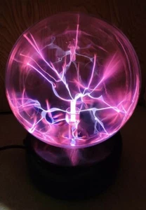 James Falk Groundstar Plasma Ball Sculpture Signed 117/500 Exct - Picture 1 of 10