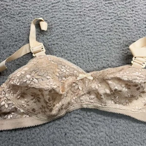 VTG Norvell Bra 32G Full Coverage 874  Floral Lace Soft Cup Cone Bullet NWOT - Picture 1 of 8