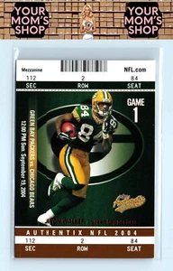2004 Fleer Authentix #142 Javon Walker Mezzanine Bronze #/50 - Picture 1 of 2