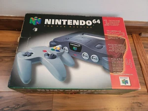 Nintendo 64 N64 Launch System Console CIB Complete In Box Great Shape 14 - Picture 1 of 9