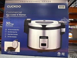 CUCKOO 30-Cup Commercial Rice Cooker - Picture 1 of 3