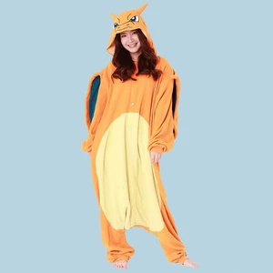 Pokemon Charizard Kostüm Kigurumi Overall - Bild 1 von 6