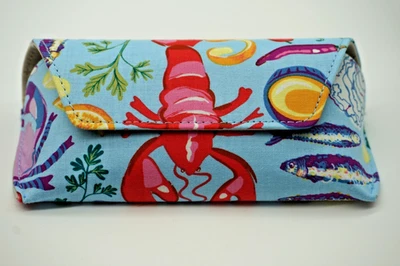 Vera Bradley Seafood Boil Hard Sunglass Case NWT - Image 1 of 3