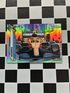 2020 Topps Chrome Formula 1 Refractor F1 Cars Lando Norris McLaren - Bild 1 von 2