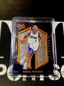 2015-16 Black Gold Chris Webber Bronze Base Sacramento Kings Card 91 Michigan - Picture 1 of 1