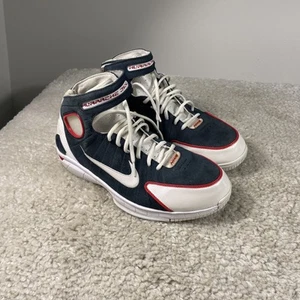 Nike Air Zoom Huarache 2K4 Olympics Kobe Men’s Size 12 308475-400 READ - Picture 1 of 16