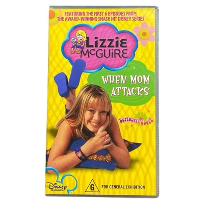 Lizzie McGuire VHS When Mom Attacks Disney Channel Teen Show TV Series VTG 2003 - Image 1 of 4