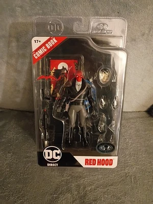 McFarlane DC Page Punchers! Figura Red Hood 6" Edición Platino y Cómic Nueva en Caja Foto 1 de 3
