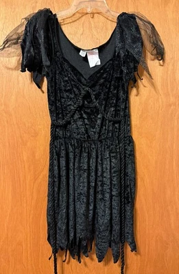 Midnight Fairy Costume - Dress with Wand - Adult S/M - Image 1 of 2